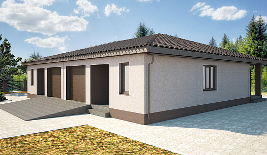 Д-1 Одноэтажный дуплекс на земельном участке 4 сотки