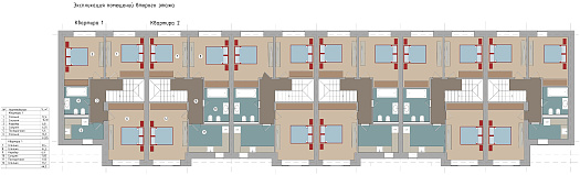 Т-6 двухэтажный таунхаус с гаражом на земельном участке от 2,5 сотки